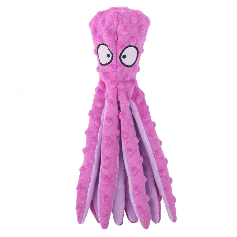 Squeaky Octopus Plush