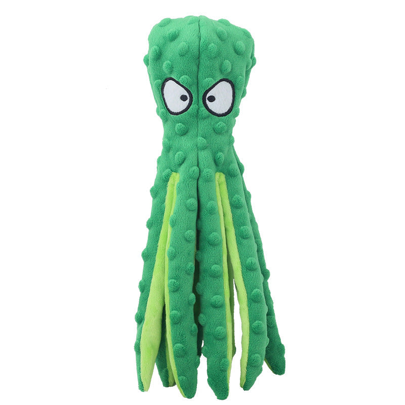 Squeaky Octopus Plush