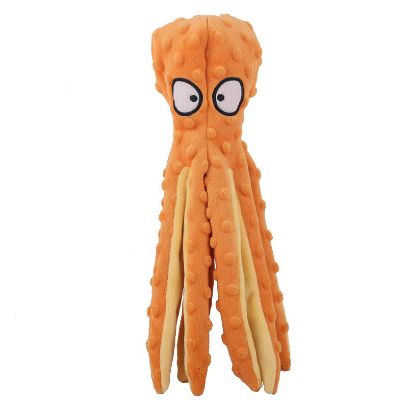 Squeaky Octopus Plush