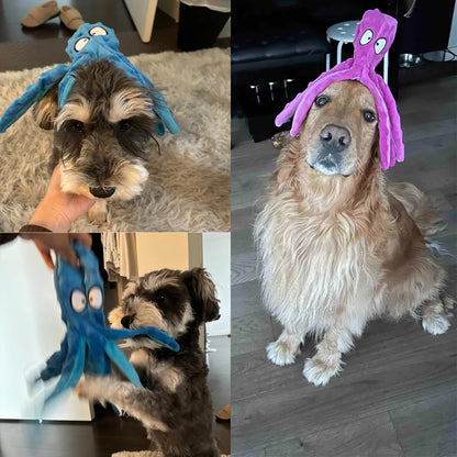 Squeaky  Octopus Plush